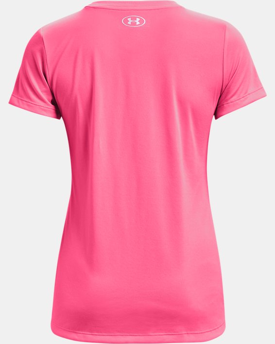 Women's UA Tech™ Graphic Short Sleeve, Pink, pdpMainDesktop image number 5